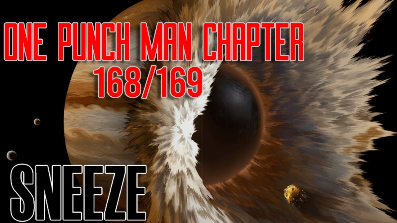 Capítulo 168 de One Punch Man mostra Saitama Destruindo Júpiter