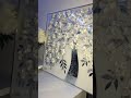Рельефная объемная картина «Жемчужное дерево» Как сделать зеркальную картину в технике барельеф.