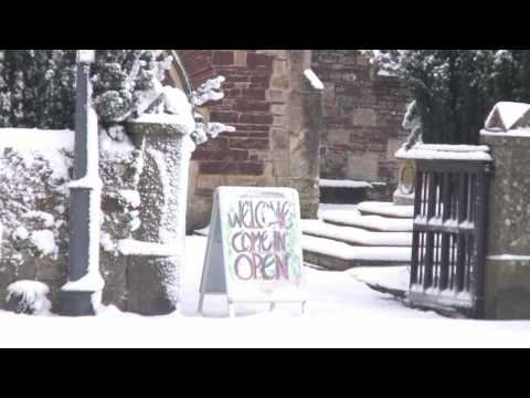 Snow in Thornbury town centre (6 January 2010)