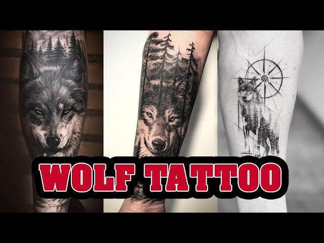 Top Beautiful Wolf tattoo designs for Men - Inspirational Wolf ideas for Men and Women - YouTube
