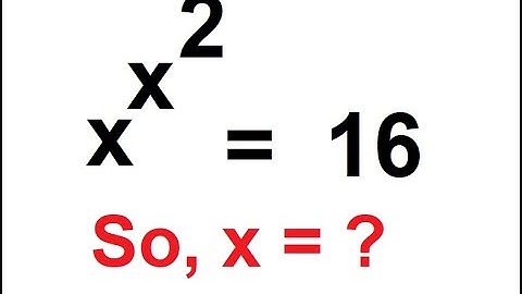 A Nice Math Problem• What is the value of X ?