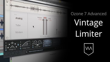 Using the Ozone 7 Vintage Limiter