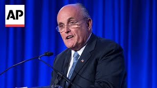 Giuliani is disbarred in New York for lies about Trump's 2020 election loss