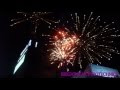 25th silver wedding anniversary  fireworks display