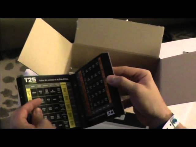 Focus T25 Workout Program Unboxing: What'S Inside! - Youtube