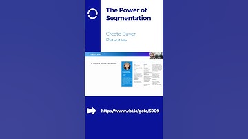 Segmentation Practice#1: Create Buyer Personas https://www.vbt.io/goto/59O9 #segmentation