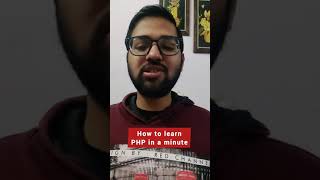 How to learn PHP in a minute #shorts #php Guide