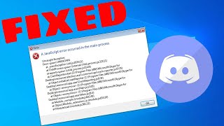 discord error: how to fix 