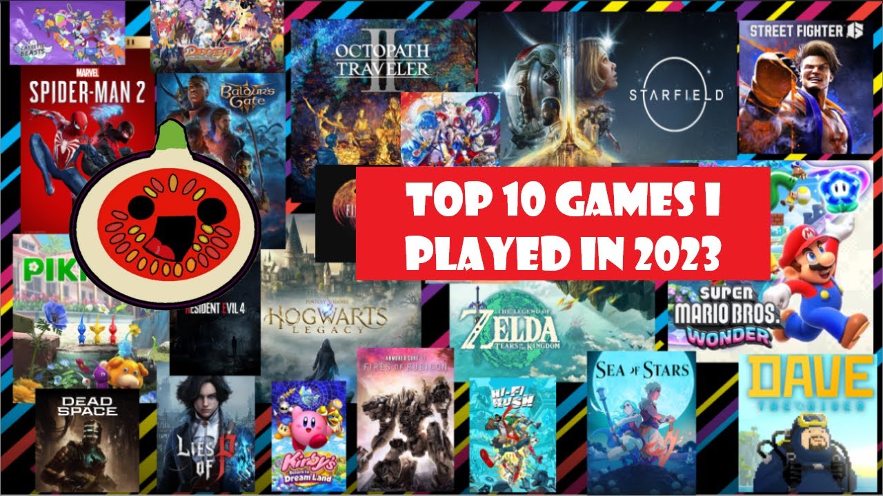Top 10 Games I played in 2023 - YouTube