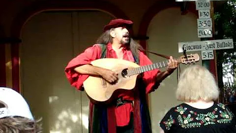 Carl Asch sings "Cyrus in the Moonlight " at the N...