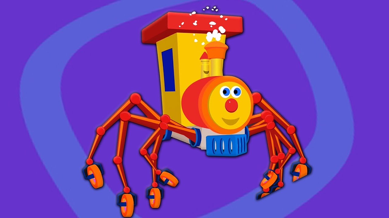 Incy Wincy Aranha | Ben o trem | Rima de berçário | Preschool Song | Ben Train | Incy Wincy Spider