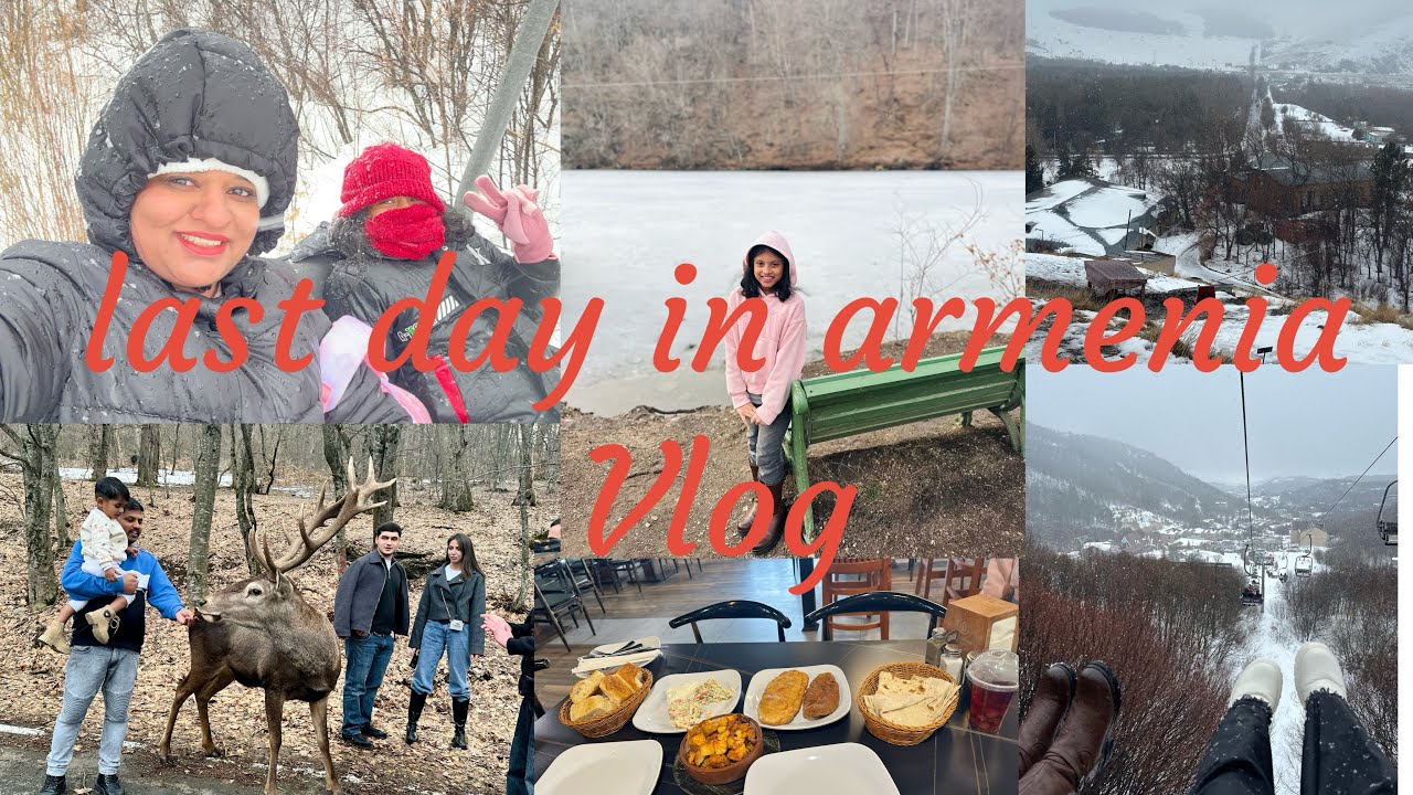 Our frist family trip this year | last day in 🇦🇲 going back to 🏠 #dailyvlog #vlogger #housewifelife 