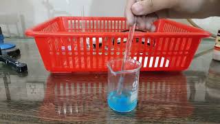 crystallization of copper sulfate 9th class practical