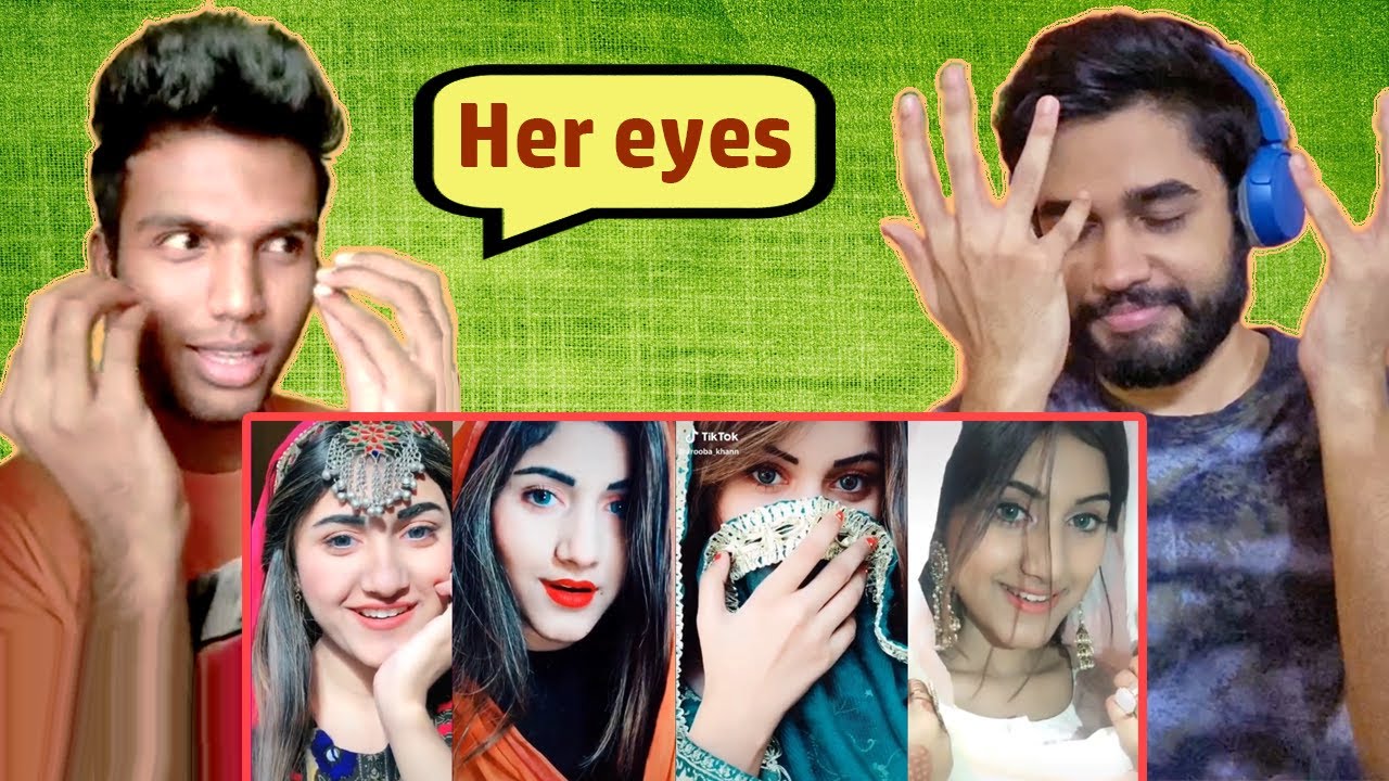 INDIANS react to Pakistani Tik Tok Star - Arooba Khan