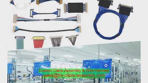 Nhà sản xuất khai thác cáp 20Pin LVD tùy chỉnh cáp và khai thác các nhà sản xuất tùy chỉnh flex flex