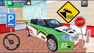 Roof Jumping Car Parking Games - Stunts Car Driver Games - Android Gameplay Video screenshot 4