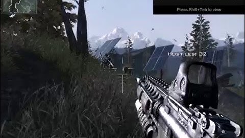 Playing around with mods/hacks on mw2 single player