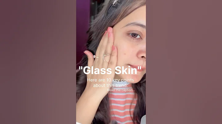 How to Get Glass Skin in 30 Days! 🎀 Clear,Glowing Skin Routine #skincare #glasskin #clearskin
