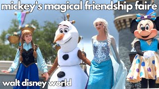 Mickey's Magical Friendship Faire - Entire Show from Front Row! Walt Disney World Magic Kingdom 2023