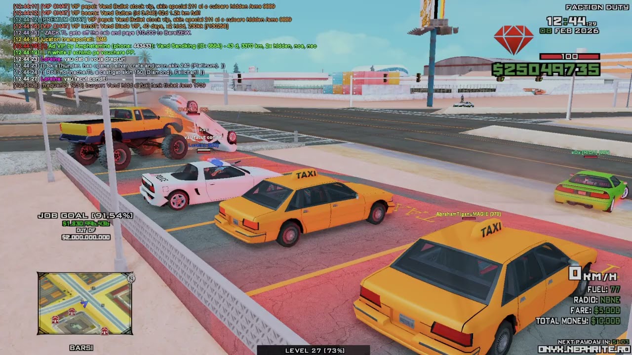 VIATA DE TAXIMETRIST PE SAMP