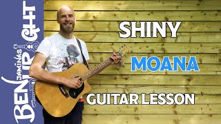 Shiny - Jemaine Clement (Moana) - Guitar Lesson