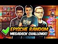 KRANKE RANDOM MEGADECK CHALLENGE! | REVANCHE GEGEN FLOBBY & MORTEN?! | Clash Royale Deutsch