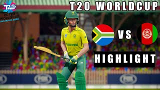 South Africa vs Afghanistan T20 World Cup 2020 - Cricket 19 Gameplay 1080P 60FPS