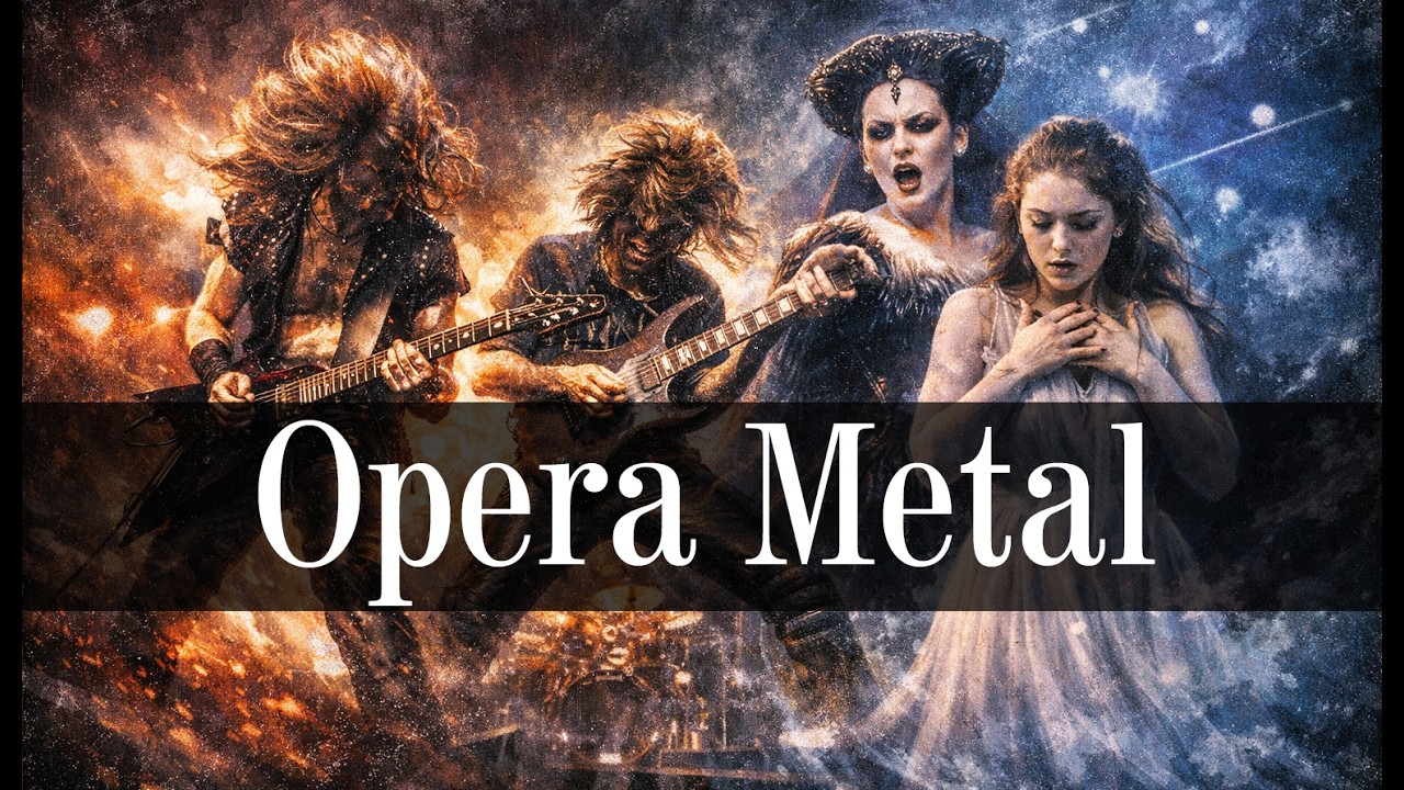 [광고없이 감상] 오페라 메탈의 폭발! | 오페라 × 헤비메탈의 웅장한 충돌⚡ 클래식과 메탈의 전율적 융합