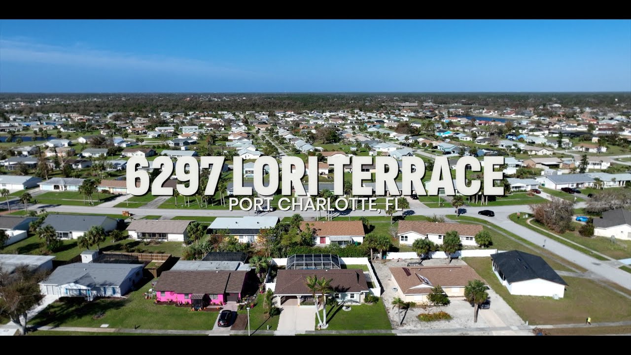 6297 Lori Terr, Port Charlotte FL - YouTube