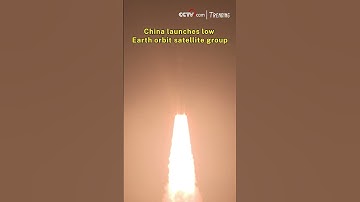 China launches low Earth orbit satellite group