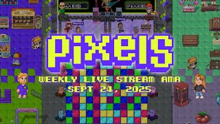 Pixels Live Stream AMA