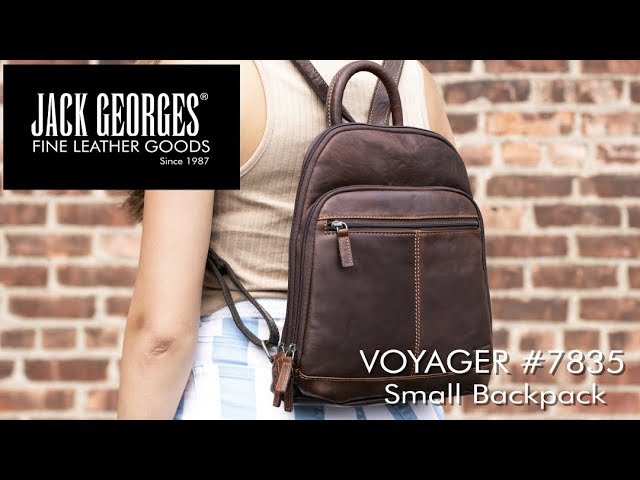 Voyager Small Convertible Backpack/Crossbody #7133 - Jack Georges