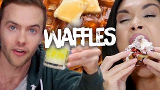 5 Delectable Waffle Creations (Cheat Day)