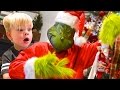 GRINCH vs. ELF ON THE SHELF! GRINCH CAUGHT ON CAMERA!