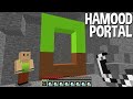 DONT TRY Build HAMOOD PORTAL into Secret HAMOOD Dimension in Minecraft !!!
