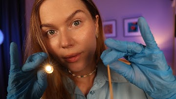 ASMR Face Examination & Relaxing Face Massage ✨ Personal Attention for Sleep & Tingles