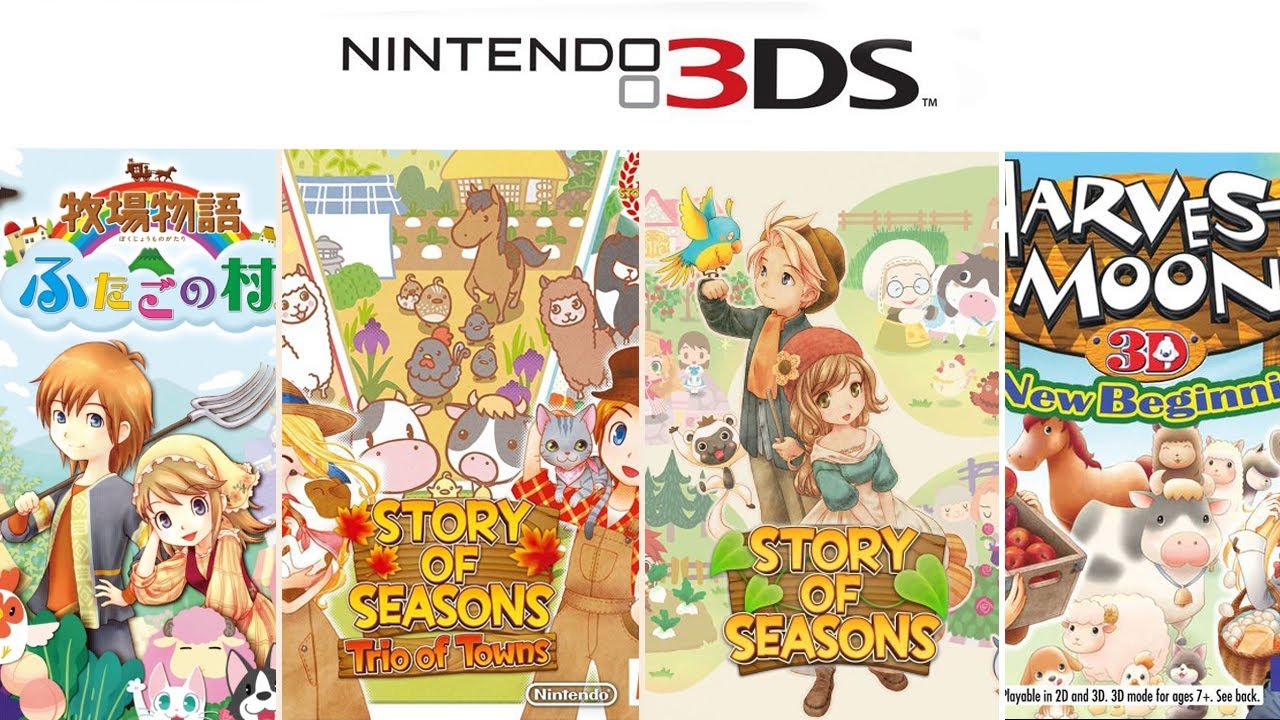 tryk formel Afdeling Harvest Moon/Story of Seasons Games for 3DS - YouTube