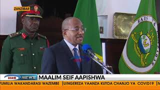 Alichokisema Rais wa Zanzibar, Dk Mwinyi baada ya kumuapisha Maalim Seif