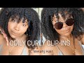 STYLING MY COILY CLIP-INS | Let's Talk About It Sis! | MelanJ Hair