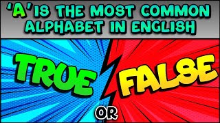 TRUE OR FALSE QUICK TEST | Test/Trivia/Quiz | Facts & Fun with Tez