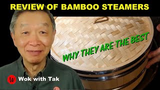 Review of BAMBOO STEAMER By Atlas Lion Kitchen With Two Steamer Baskets | Perfect for 14inch Wok