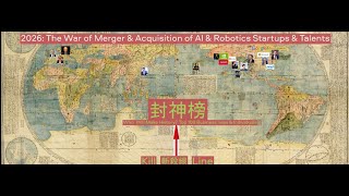 2026: War Of Merger & Acquisitions for AI  & Robotics Startups & Talents