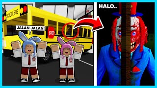 MIPAN & ZUZUZU Ikut Perjalanan Sekolah Dan Di Culik Badut! (Brookhaven) - Roblox Roleplay