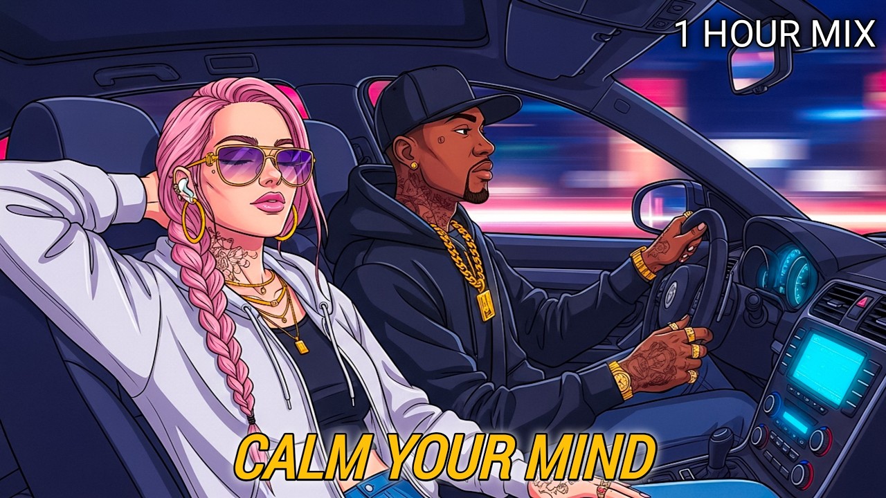 Urban City Stress Relief Playlist — OG CHILL RAP | Urban Solitude Night Drive