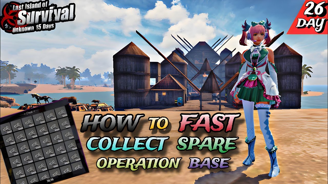 How To Fast Collect Spare In Operation Base // How to play with Friends In operation base guide