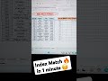 #Index Match 🔥 Excel super trick| #shorts #indexmatch in 1 minutes ⏰️ 🕑
