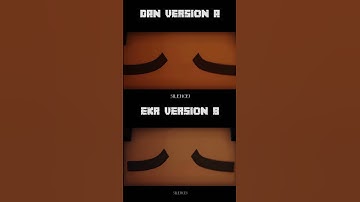 Thumbnail of Differences in WARDEN RAP! Can you find them ALL? 👀 #ekrcoaster #danbull #minecraft #animation