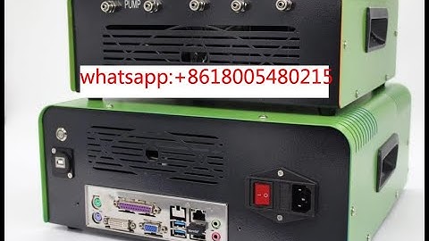 CRS400 Common rail injector simulator together with cambox to test delphi e1 e3 EUI injector