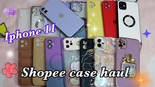 IPHONE 11 SHOPEE CASE HAUL IN 2023 | Queen Montesa #aesthetic