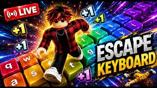 +1 Speed Keyboard Live Stream Join #roblox #livegaming